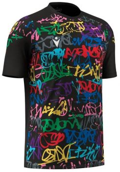 Macron Trikot Golem schwarz-grffiti