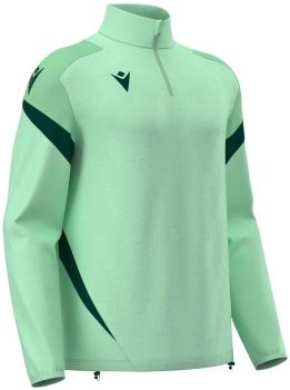 Preview: Macron 1/4-Zip Hollow mintgrün-dunkelgrün