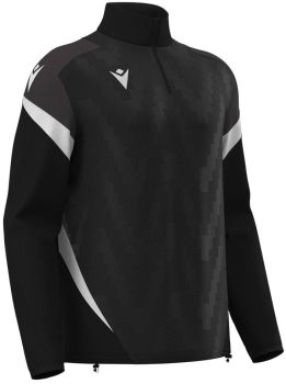 Macron 1/4-Zip Hollow schwarz-weiß