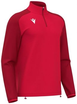 Macron 1/4-Zip Top Isen rot