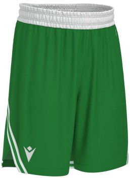 Macron Basketballshort Kansas grün-weiß