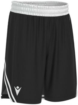 Macron Basketballshort Kansas schwarz-weiß