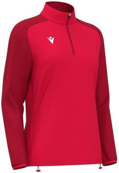 Macron Damen 1/4-Zip Top Lena rot