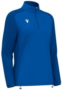 Macron Damen 1/4-Zip Top Lena blau