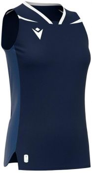 Macron Damen Trikot Lily dunkelblau-weiß