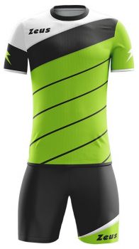 Zeus Volleyball Trikot-Set Lybra neongrün-schwarz-weiß