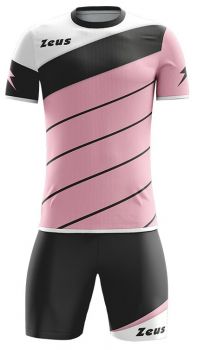 Zeus Trikot-Set Lybra rosa-schwarz-weiß