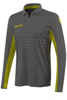 Macron Langarmtrikot Tabit anthrazit-neongelb