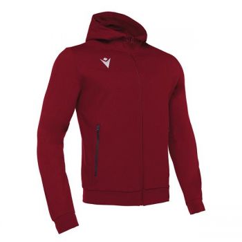 Macron Kapuzensweatjacke Cello weinrot