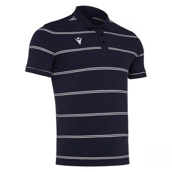 Macron Poloshirt Flamenco dunkelblau-weiß