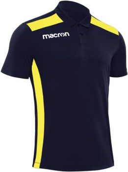 Macron Poloshirt Folk blau-gelb