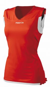 Macron Damen Volleyball Trikot Mercury rot-weiß