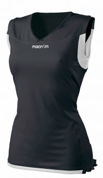 Macron Damen Volleyball Trikot Mercury schwarz-weiß