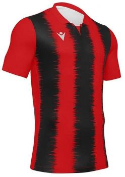 Macron Trikot Miram rot-schwarz