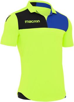 Macron Trikot Nunki neongelb-schwarz-blau