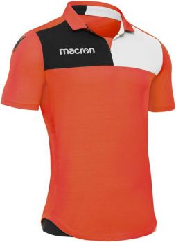 Macron Trikot Nunki orange-schwarz-weiß