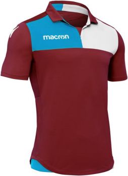 Macron Trikot Nunki weinrot-hellblau-weiß