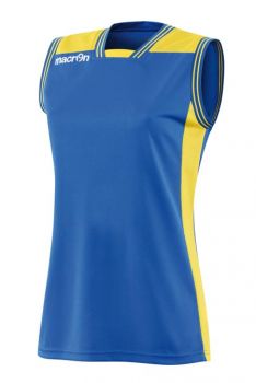 Macron Damen Basketball Trikot Radon blau-gelb