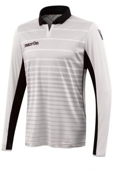 Macron Langarmtrikot weiß-schwarz