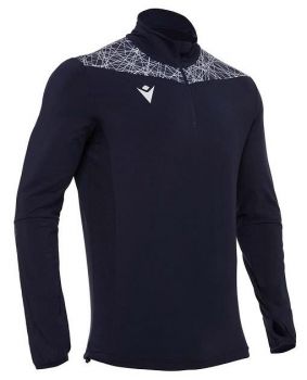 Macron Trainingssweater Tiber navyblau-weiß
