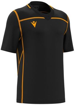 Macron Rugbytrikot Period schwarz-gelb