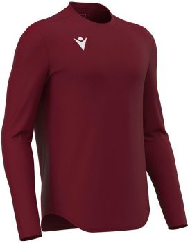 Preview: Macron Langarmtrikot Void weinrot