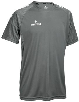 Derbystar Trikot Madrid grau-weiß