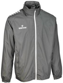 Preview: Derbystar Regenjacke Madrid grau-weiß