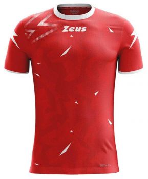 Zeus Trikot-Set Marmo rot-weiß