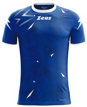 Zeus Trikot-Set Marmo blau-weiß