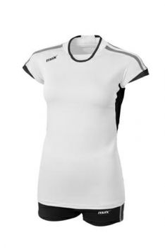 Max Sport Damen Trikot-Set Chieti weiß-schwarz-grau