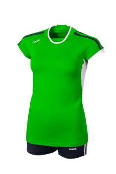 Max Sport Damen Trikot-Set Chieti grün-blau-weiß