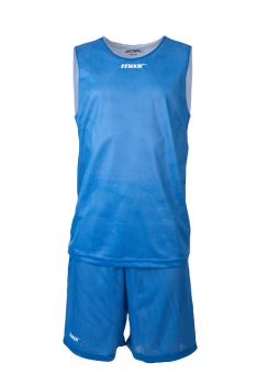 Max Sport Basketball Wendetrikot-Set Double blau-weiß 12er Satz