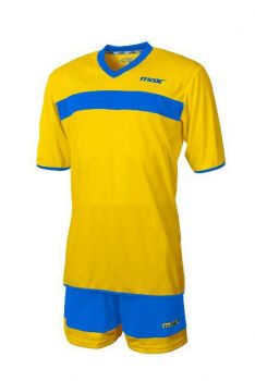 Max Sport Trikot-Set Pro Sesto gelb-blau