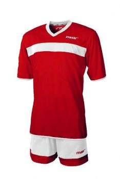 Max Sport Trikot-Set Pro Sesto rot-weiß