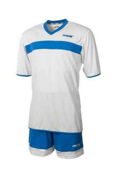 Max Sport Trikot-Set Pro Sesto weiß-blau