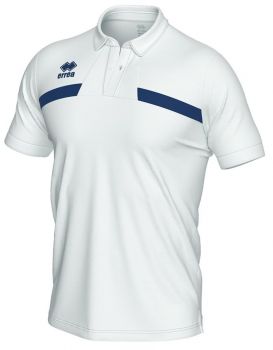 Errea Poloshirt Melvin weiß-blau