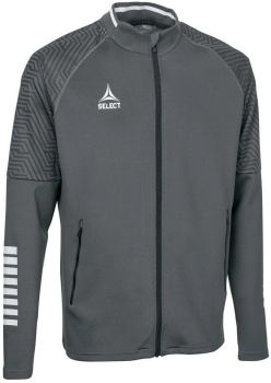 Select Trainingsjacke Monaco grau-weiß