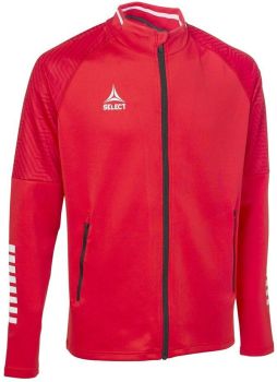 Preview: Select Trainingsjacke Monaco rot-weiß