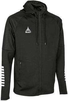 Select Kapuzenjacke Monaco schwarz-weiß