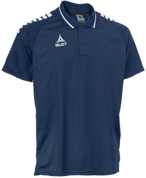 Preview: Select Poloshirt Monaco blau-weiß