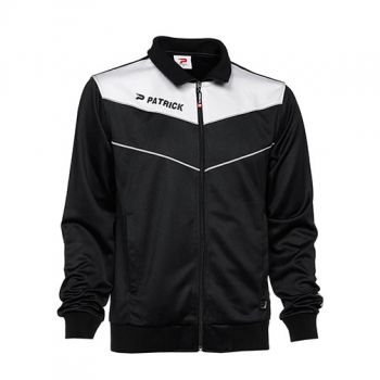 Patrick Trainingsjacke Power schwarz-weiß