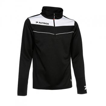 Patrick Trainingssweater Power schwarz-weiß