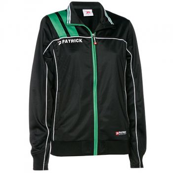 Patrick Damen Trainingsjacke Victora schwarz-grün