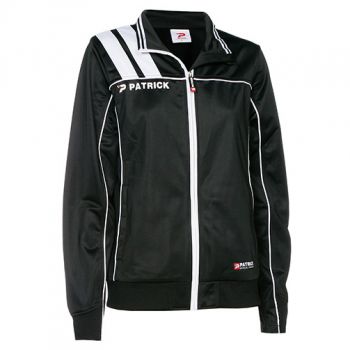 Patrick Damen Trainingsjacke Victora schwarz-weiß