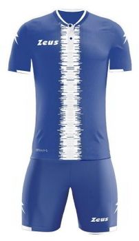 Zeus Trikot-Set Perseo blau-weiß