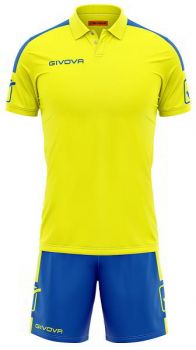 Givova Trikot-Set Play gelb-blau