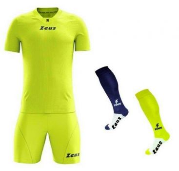 Zeus Trikot Komplett-Set Promo neongelb