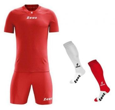 Zeus Trikot Komplett-Set Promo rot