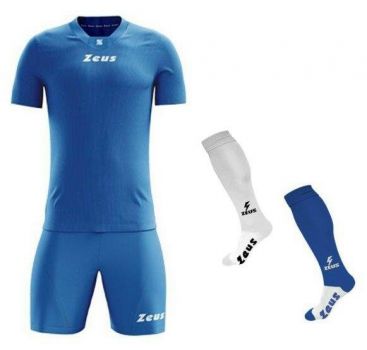 Zeus Trikot Komplett-Set Promo blau